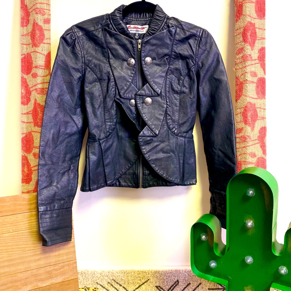 Faux Leather Jacket